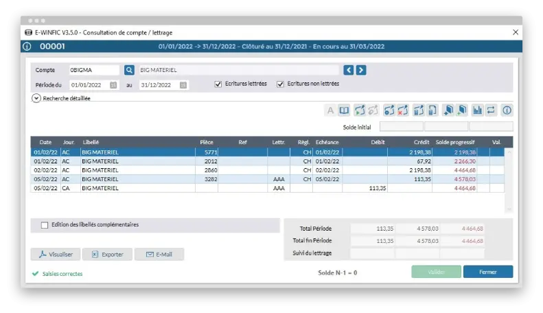 logiciel de tenue comptable